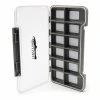 New Phase TCO Fly Box - Waterproof Thin Box 12 Compartment Fly Boxes