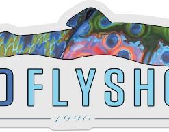 TCO Fly Shop Fly Fishing Stickers TCO Sticker - Deyoung Rainbow Trout