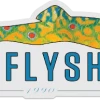 TCO Fly Shop TCO Sticker - Deyoung Brook Trout Fly Fishing Stickers