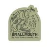 TCO Fly Shop Smallmouth: The Trout Fisher's Summer Love Sticker Fly Fishing Stickers