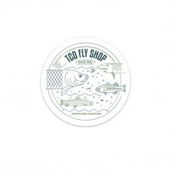 TCO Fly Shop Fly Fishing Stickers TCO's Fishy Sticker