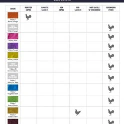 Materials Whiting American Rooster Saddle