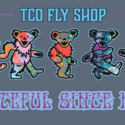 TCO Fly Shop TCO Logo T-Shirt - Dancing Fish Bears Shirts