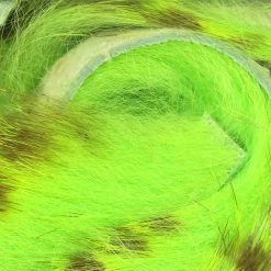 Hareline Olive Barred Magnum Rabbit Strips Materials