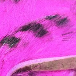 Hareline Black Barred Rabbit Strips Materials