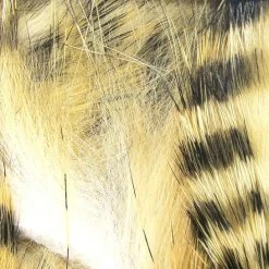 Hareline Black Barred Rabbit Strips Materials