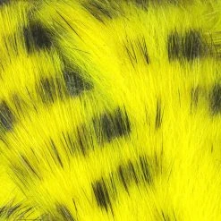 Hareline Black Barred Rabbit Strips Materials