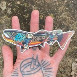 DrewLR Sticker - Fish And Destroy