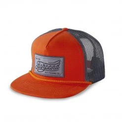 Fishpond Heritage Trucker Hat - Orange/Charcoal