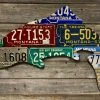 Cody Richardson Art - Montana Vintage Trout License Plate Art 1 Cody Richardson Art - Montana Vintage Trout License Plate Art