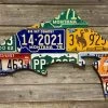 Cody Richardson Art - Mixed Western State Trout License Plate Art Gifts