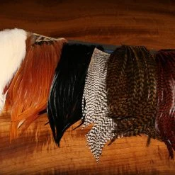 Hareline Materials Bugger Hackle Patches