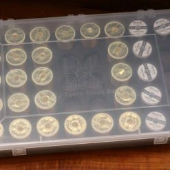 Hareline Fly Tyers Thread / Spool Stash Box Tables & Storage