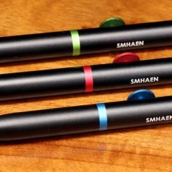 Hareline Tools Smhaen Half Hitch Tool With Built In Cutter Large (Green)