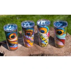 DeYoung Travel Coffee Mug With Lid - Face Gifts