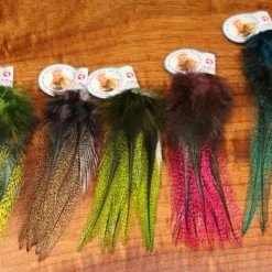 Hareline Materials UV2 Coq De Leon Perdigon Fire Tail Feathers